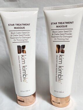 KIM KIMBLE Star Treatment Masque Hair Repair & Renew - Bundle of TWO - NEW NWT
